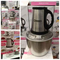 خردکن غذاساز دسینی کاسه استیل ۲ سرعته ۴ تیغه