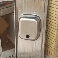 سینک ظرفشویی استیل یه قلو