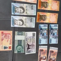 12 عدد و جفت اسکناس خارجی