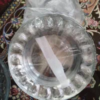 ۶برنج و۶خورشت خوری و۱۲عدد شیرینی خوری بلور اصفهان|ظروف سرو و پذیرایی|کرمانشاه, |دیوار