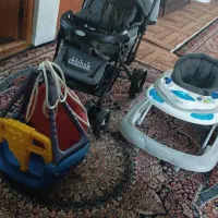 روروئک وکالسکه و تاپ بچگانه نو