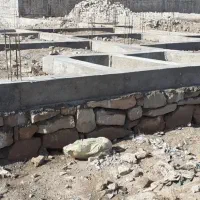 ستون شناژ .بتن ریزی