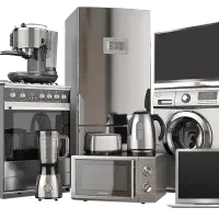 فروشنده وخریدار تلوزیون و لوازم خانگی