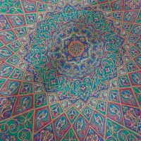 ترمه ابریشم اصل دستجردی یزد