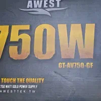 منبع تغذیه کامپیوتر 750w AWEST|قطعات و لوازم جانبی رایانه|تهران, سازمان برنامه شمالی|دیوار