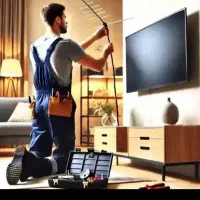 نصب و راه اندازی آنتن مرکزی و دیجیتال و سیم کشی