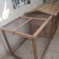 باکس چوبی و قفسه حیوانات