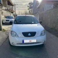 ماشین تیبا ۲ سفید|خودرو سواری و وانت|رشت, پیله داربن|دیوار