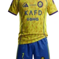 لباس رونالدو النصر همراه با شورت ارزان ارزان