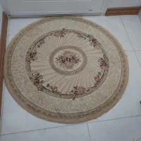فرش گرد ۱ در ۱ همراه یه پادری