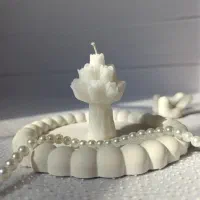 شمع دسته گل