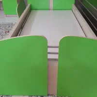 تخت یک نفره ، میز تحریر ام دی اف نوجوان|تخت و سرویس خواب|مشهد, هنرستان|دیوار