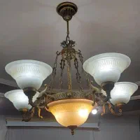 لوستر ۶ شاخه|لوستر و چراغ آویز|گرگان, |دیوار