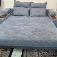 مبل تختخواب شو دو نفره باکس دار