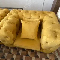 مبل سالم هفت نفره دورنگ