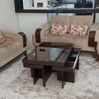 مبل ۷نفره و میز|مبلمان خانگی و میز عسلی|اصفهان, شهرک کوثر|دیوار