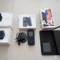 سامسونگ a20s و نوکیا 106g و ساعت هوشمند پلم