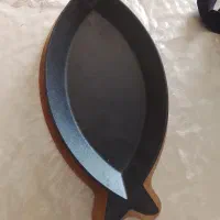 تابه چدنی طرح ماهی