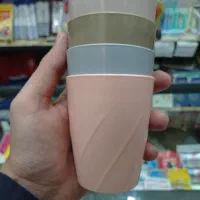 لیوان پلاستیکی ۶ رنگ