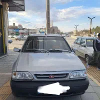 پراید نقره‌ای عروسک