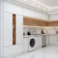 ساخت ونصب کابینت کمد جاکفشی تی وی وال|خدمات پیشه و مهارت|بومهن, |دیوار