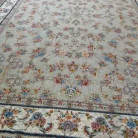 فرش طوسی افشان ۱۲متری