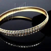 النگو نقره طرح طلا