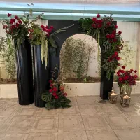* گل‌آرایی و بادکنک‌آرایی ،حریر ارایی
