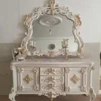 آینه و کنسول چوبی درجه یک