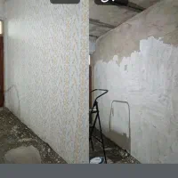 طرح کاغذ دیواری و رنگ پلاستیکی