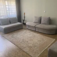 فرش مرینوس طوسی پتینه مدرن 1.5× 2.25