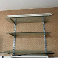 قفسه متحرک شیشه ای