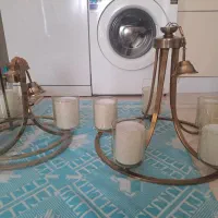 لوستر مدرن در حد نو.|لوستر و چراغ آویز|رباطکریم, رباطکریم|دیوار