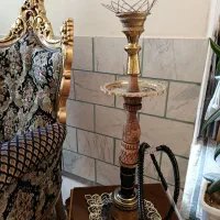 قلیان چوبی