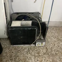 کولر دوتیکه و ایستاده و پنجره ای