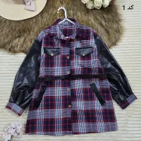 مانتو آستین چرم فوتر|لباس|مرند, |دیوار