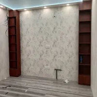 کتابخانه و درب ام دی آف و دیوارکوب ها|کتابخانه، شلف، قفسه‌های دیواری|قم, سالاریه|دیوار