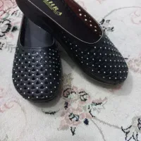 دمپایی جلو بسته نگین دار سایز ۴۰