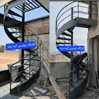تولید پله دوبلکسی پیچ فلزی صاف گردون آهنی گرد|مصالح و تجهیزات ساختمان|تهران, شهرک ابوذر|دیوار