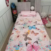 تخت یک نفره|تخت و سرویس خواب|نی‌ریز, |دیوار