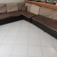 فروش میز نهارخوری و مبل هفت نفره