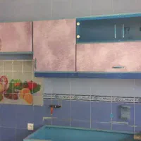 کابینت دست دوم فلزی آبی در حد نو|مصالح و تجهیزات ساختمان|خمینی‌شهر, |دیوار