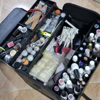 وسایل کاشت ناخن کامل|آرایشگاه و سالن‌های زیبایی|کرمانشاه, |دیوار