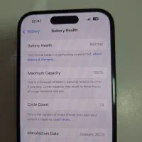 آیفون ۱۶ نرمال در حد نو با گارانتی|موبایل|قم, پردیسان|دیوار