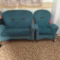 مبل هفت نفره تمیز ۲۵۰۰|مبلمان خانگی و میز عسلی|قم, چهل اختران|دیوار