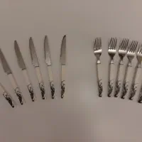 دو دست کارد و چنگال میوه خوری نو|ظروف سرو و پذیرایی|تهران, صادقیه|دیوار