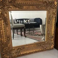 دوعددآینه آنتیک و زیبا