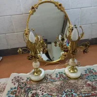 آیینه شمعدون قدیمی