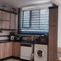 کابینت، سینک، هود، پرده