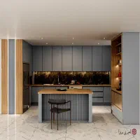 کابینت هایگلاس و MDF پاکچوب